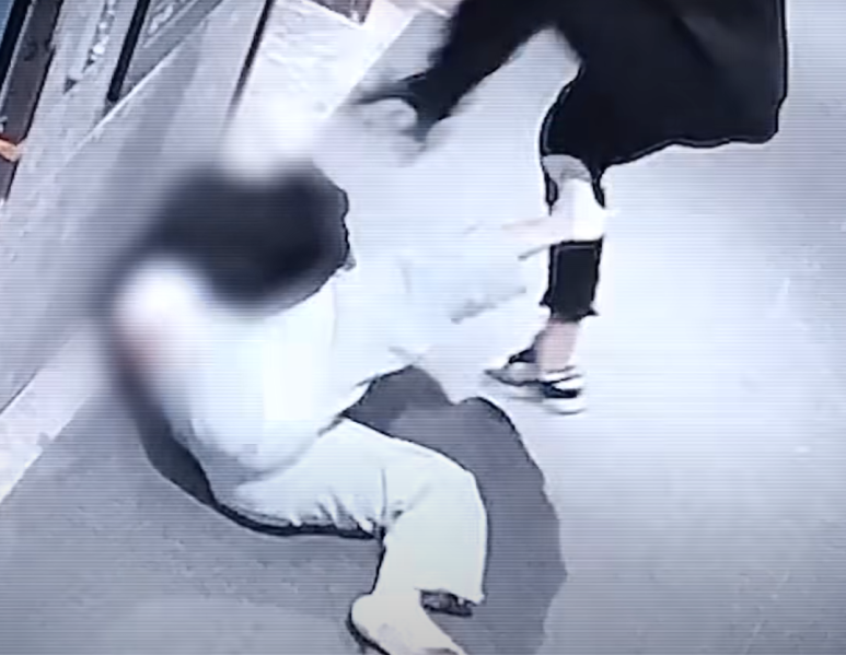 부산 서면 돌려차기 사건 관련사진