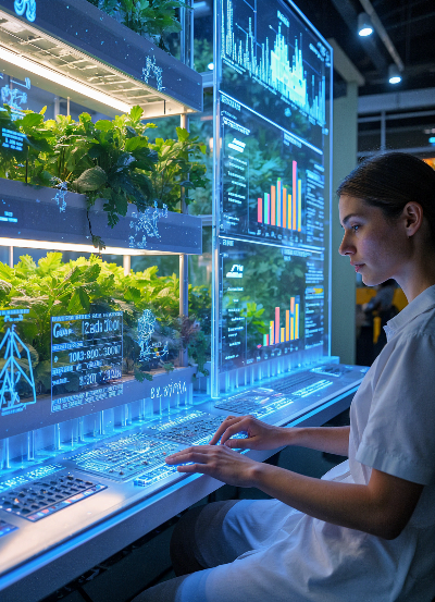 데이터 중심 농업: 도시 농업의 정밀화와 지속 가능성(Data Driven Urban Agriculture)