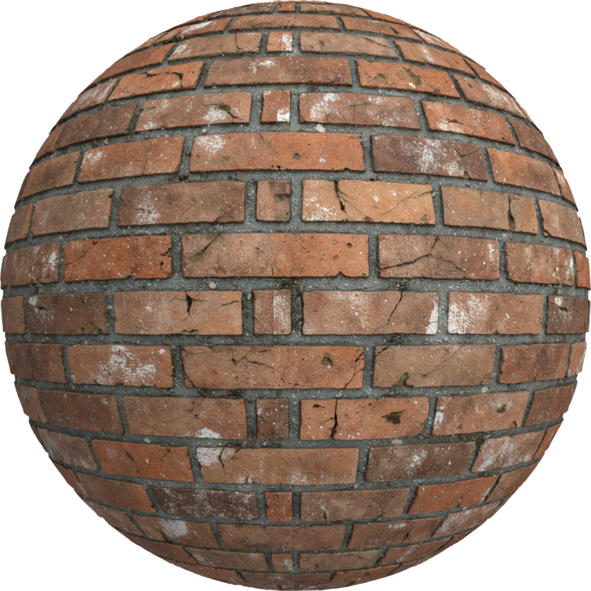 rough weathered red brick pbr texture (.sbsar)