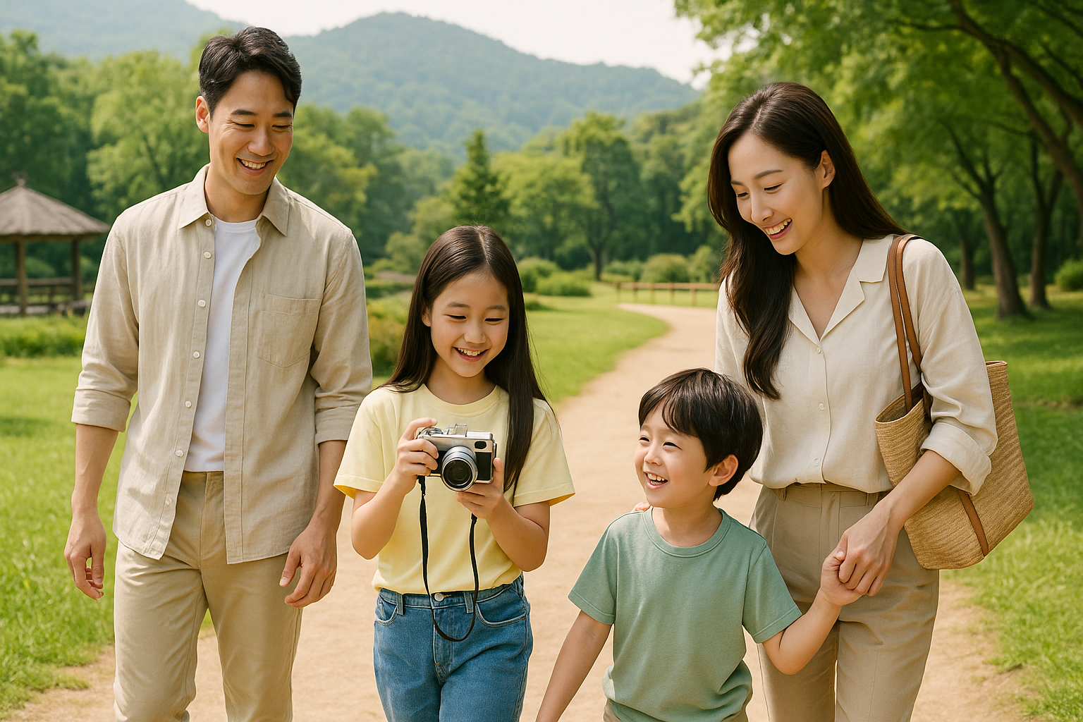 가족의 체험 여행