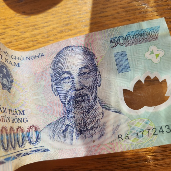 베트남 지폐 초상화