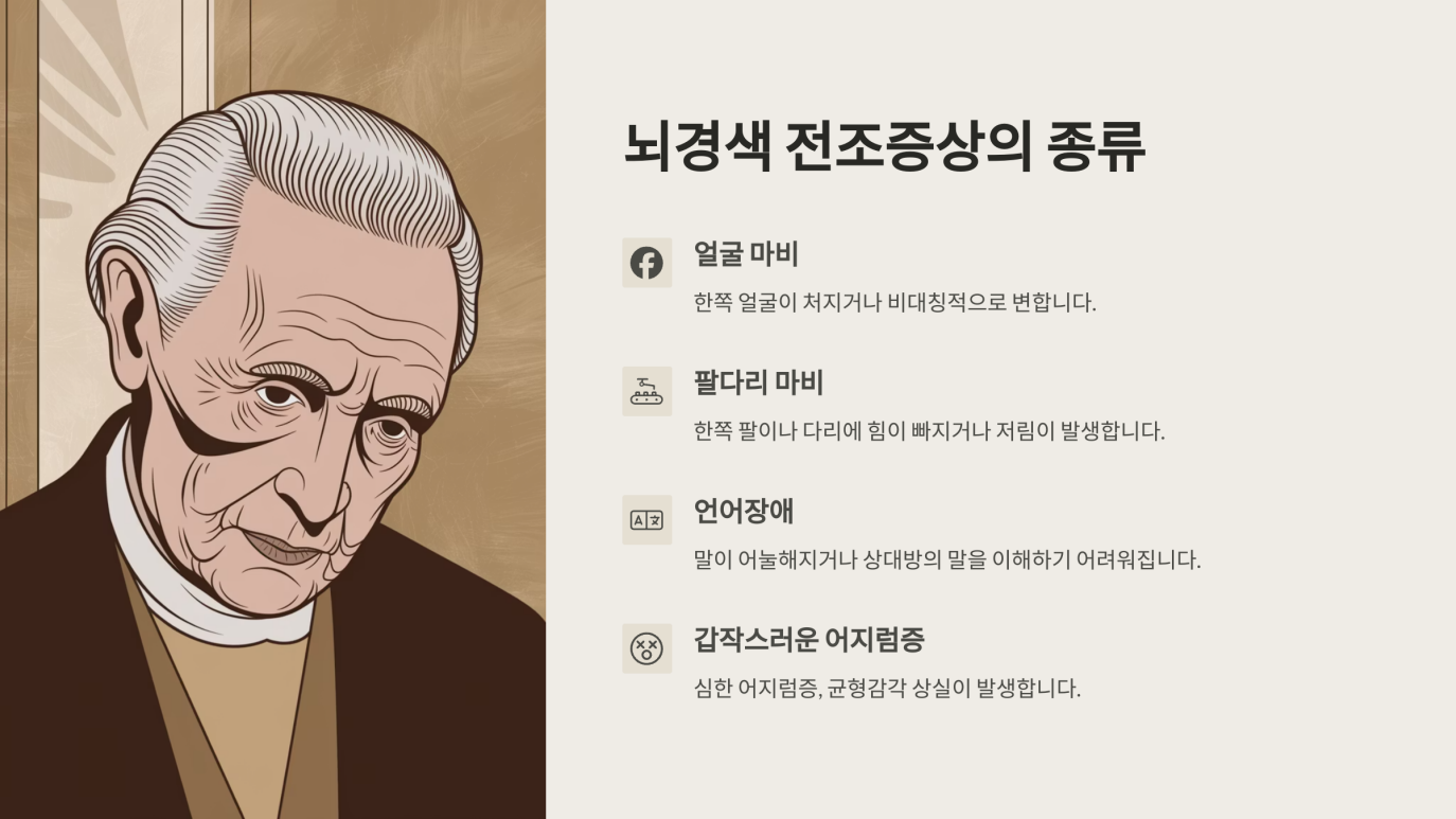 뇌경색 전조증상 3
