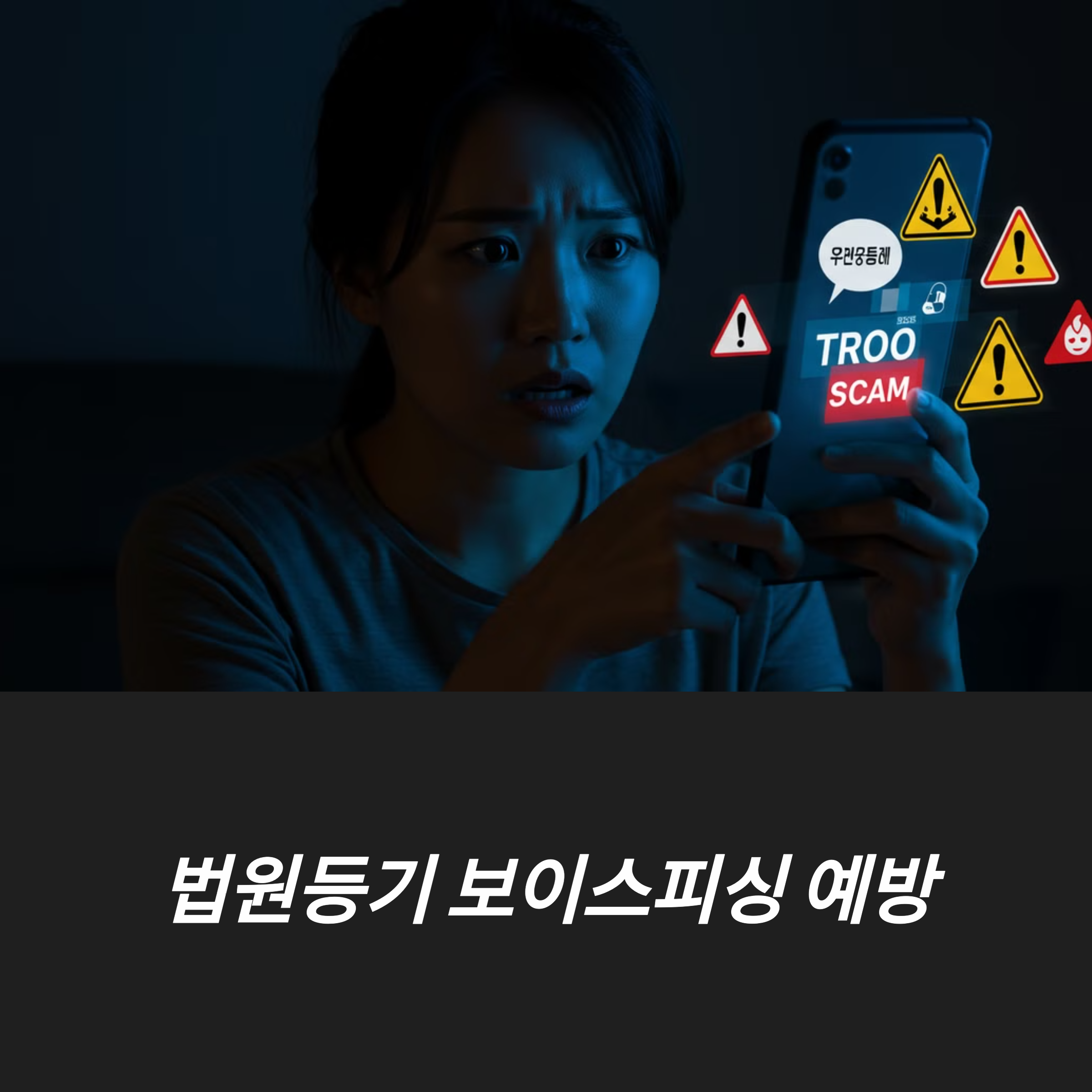 법원등기 보이스피싱 예방 피해 사례 수법 분석