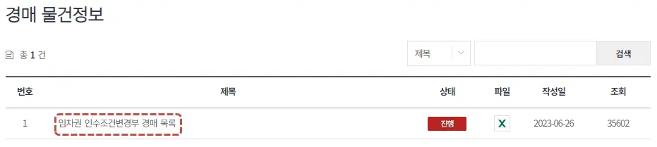 주택도시보증공사 임차권 포기 파일