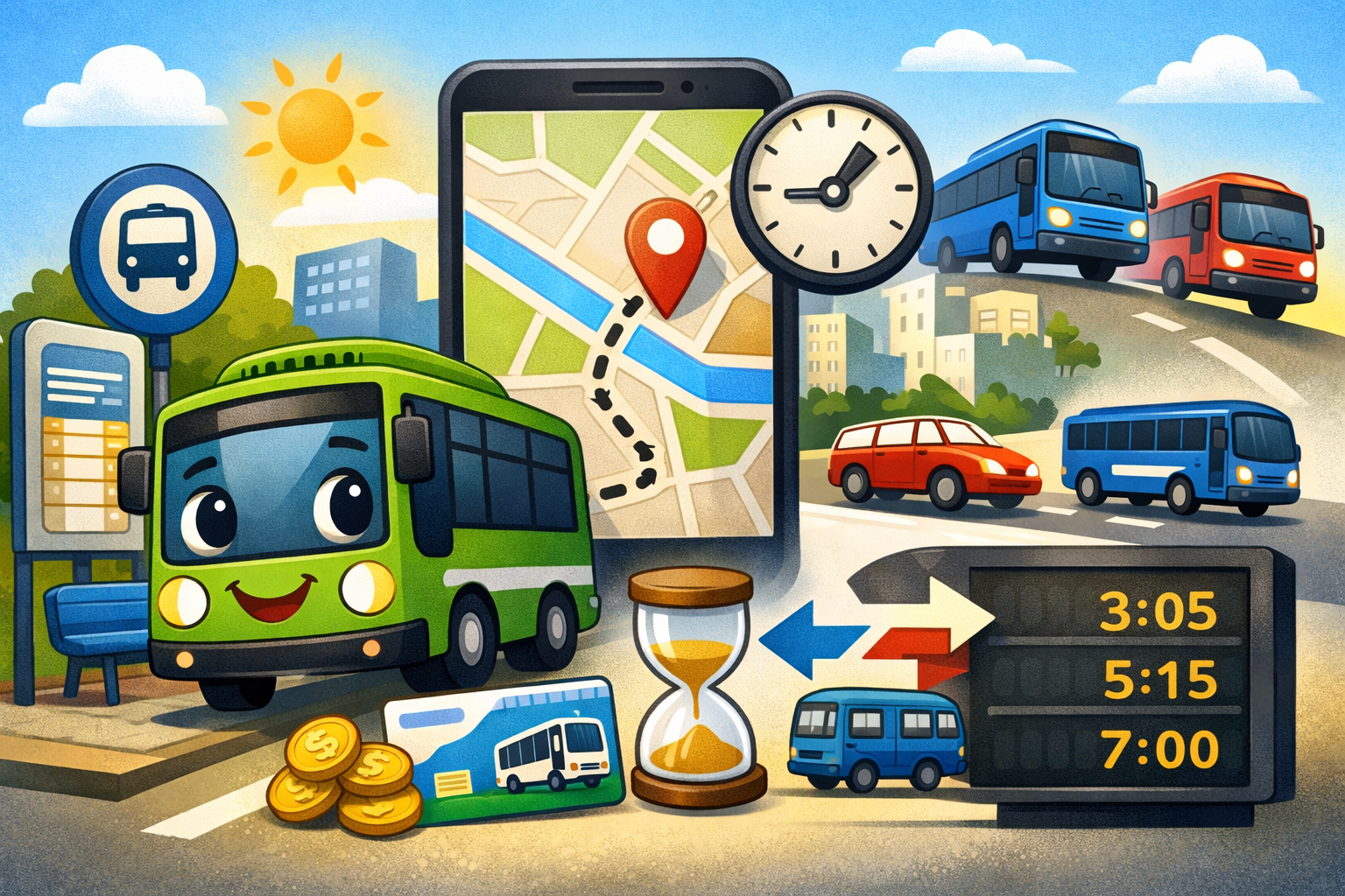 부천 시내버스 시간표 확인 방법 총정리｜요금 환승시간 버스 도착시간 확인 관련 사진