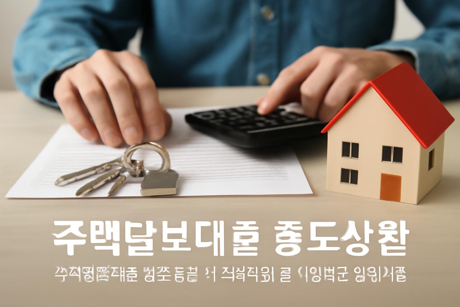 주택담보대출 중도상환