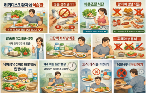 허리디스크 환자의 식습관