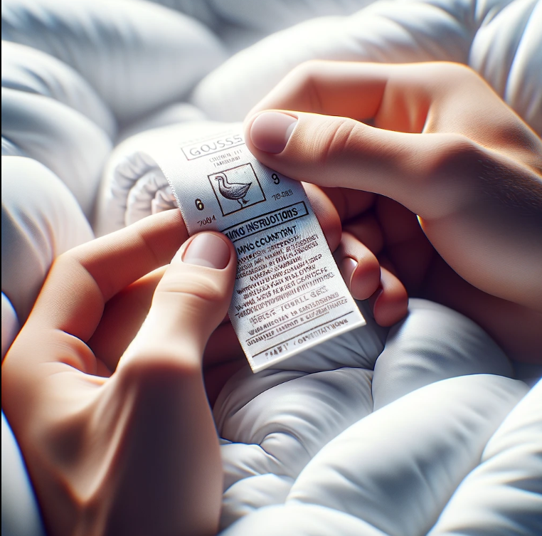 세탁전-라벨확인