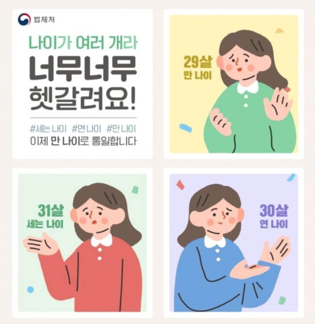 만 나이 도입