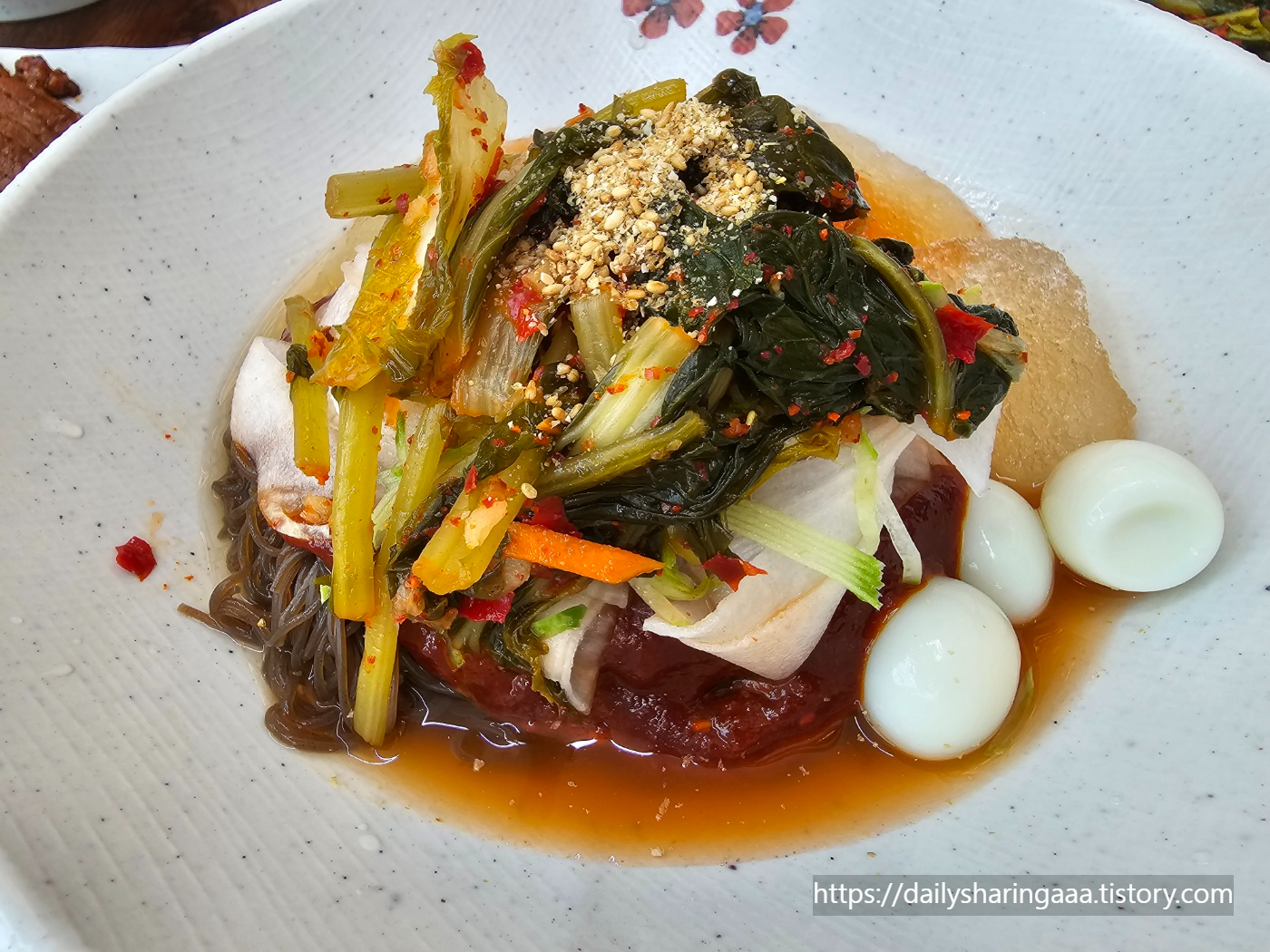 인천_청라_갈쌈_열무비빔냉면