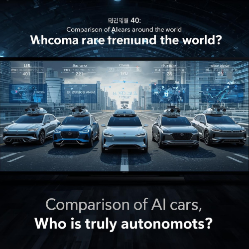 각국의 AI 자동차 비교 BEST 5 &ndash; 누가 진짜 자율주행을 지배할까?