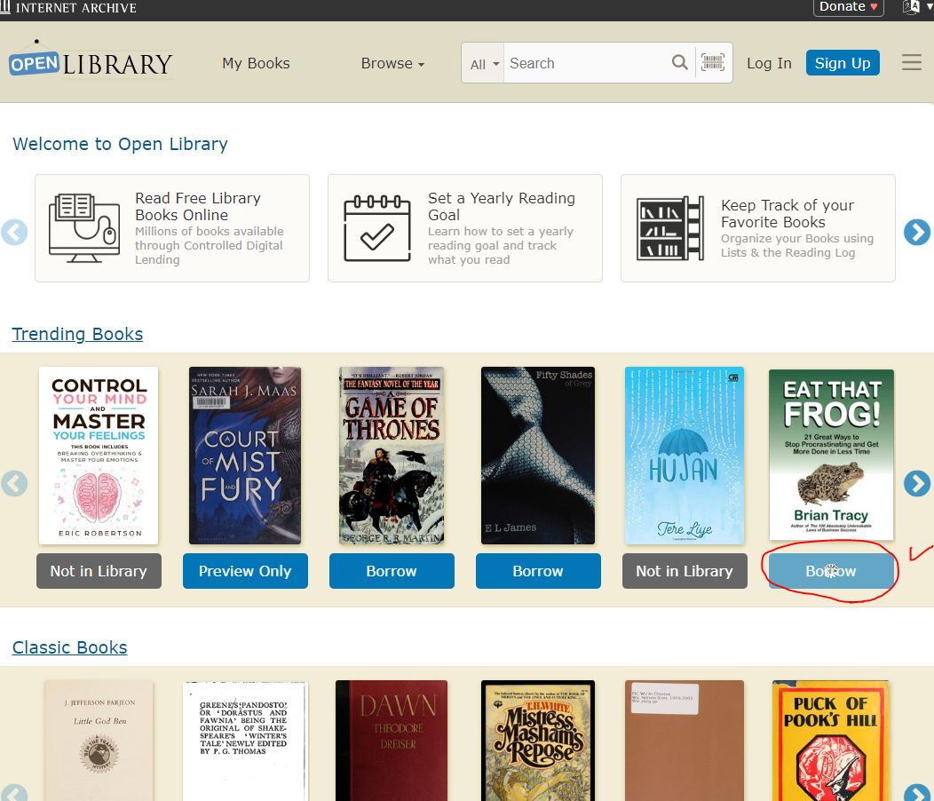 무료 영어 원서 사이트