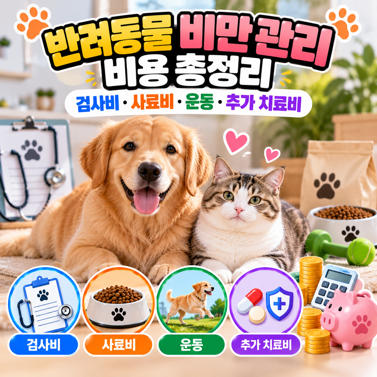 반려동물 비만 관리 비용