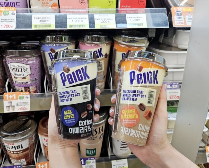 편의점 CU는 최근 자체 브랜드 ‘피빅(PBICK) 컵커피’ 3종을 출시했다.