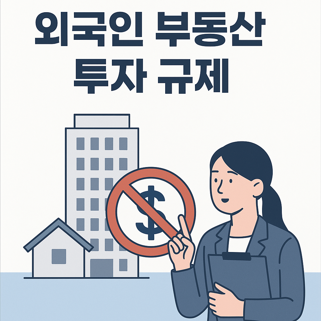 왜 외국인 규제가 강화될까?