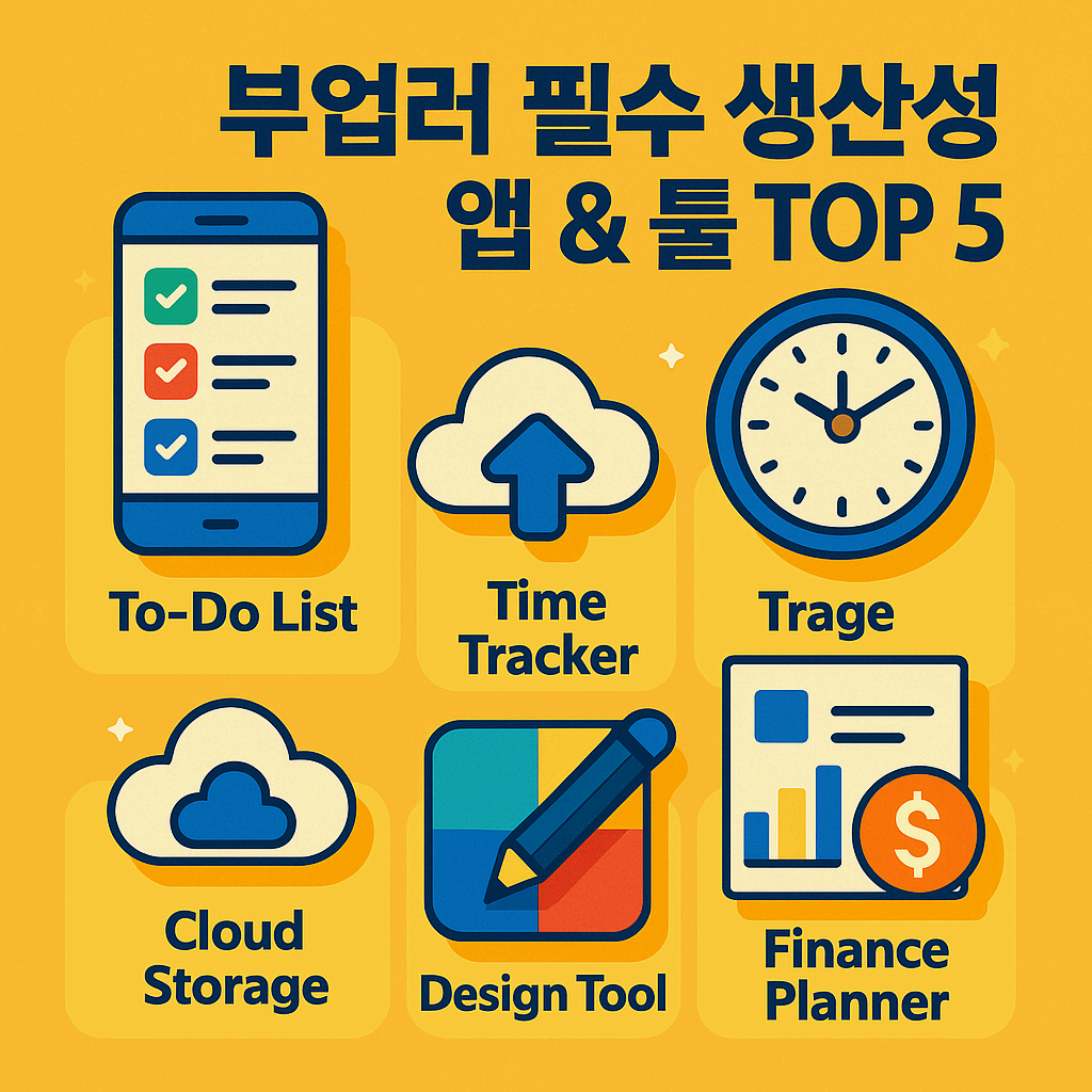 부업러-필수-생산성-앱-&amp;-툴-TOP-5
