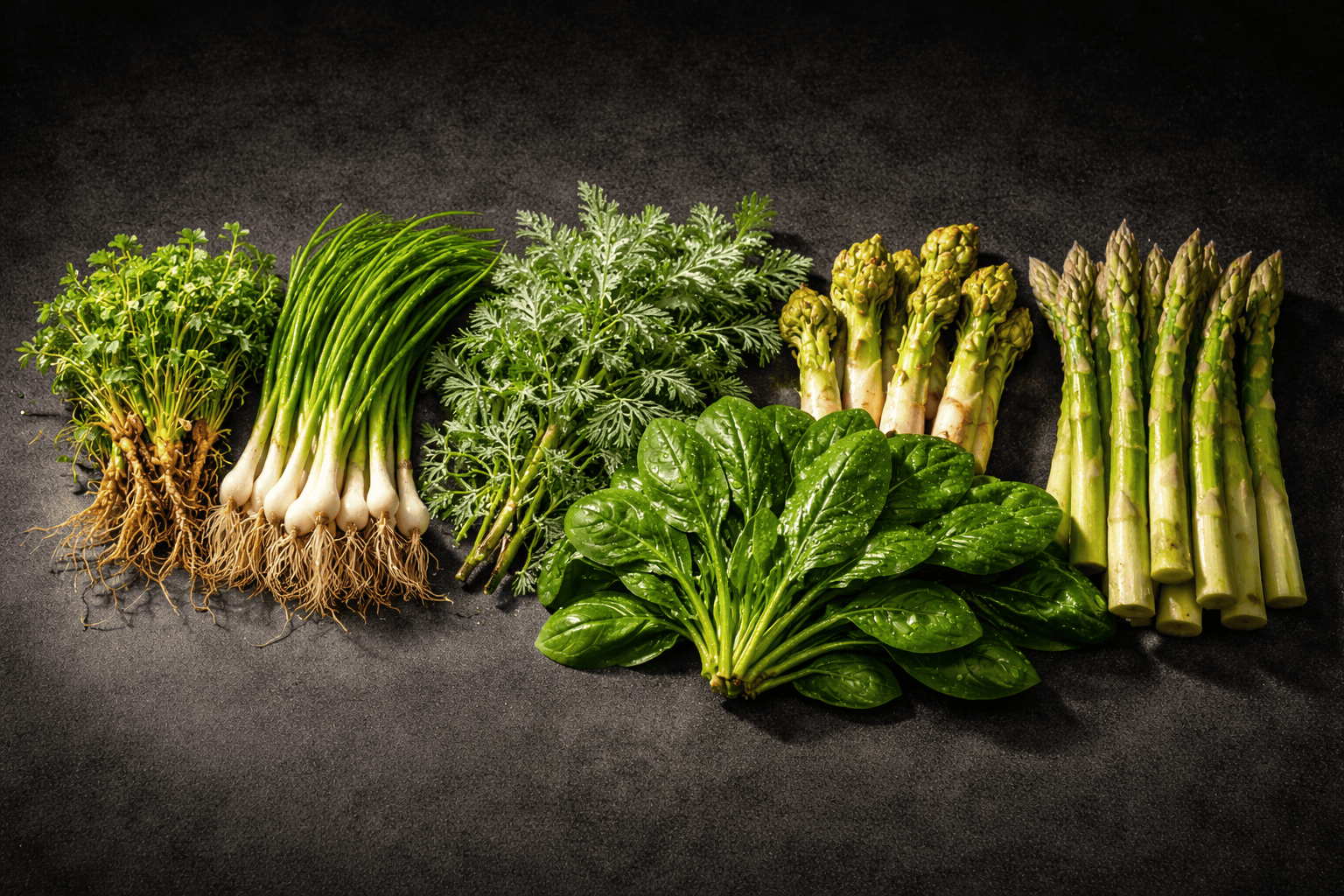 봄철 대표 채소 종류와 영양 특징