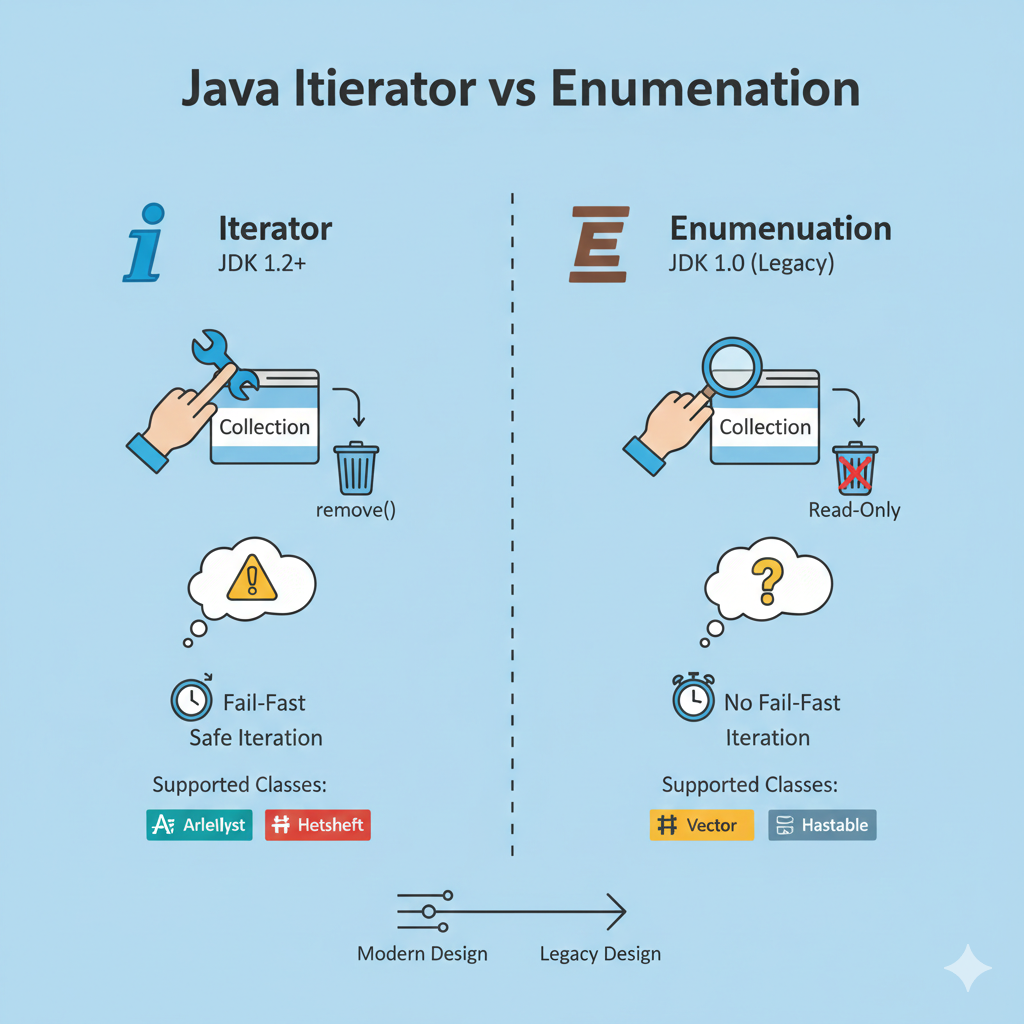 Iterator와 Enumeration
