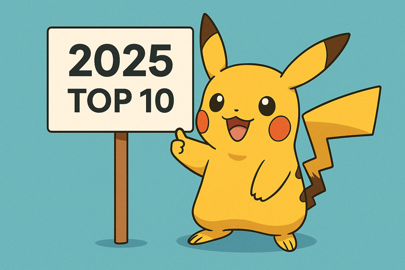 2025년 현재 추천 포켓몬 순위 Top 10