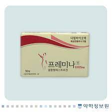 프레미나정,결합형에스트로겐,갱년기치료약,여성호르몬제