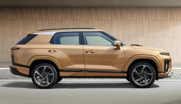 2025 액티언 하이브리드 측면 모습