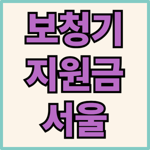 서울 보청기 지원금 관련 사진