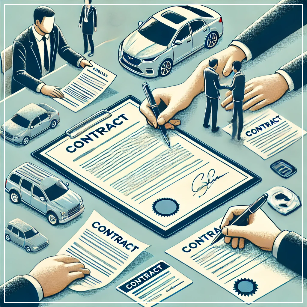 중고차 -매매 -서류-, 절차- 계약서 -쓰는 방법