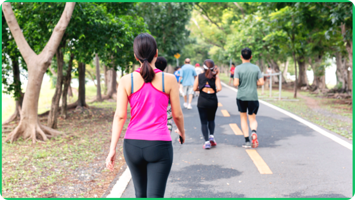 허리 통증에 효과적인 걷기 운동