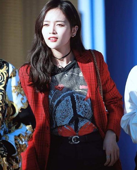 우주소녀 선의 인스타그램 사진 몸매