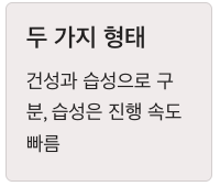 황반변성 두가지 형태