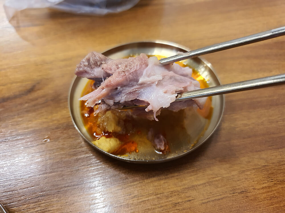 평이담백 뼈칼국수 방이점 - 뼈칼국수6