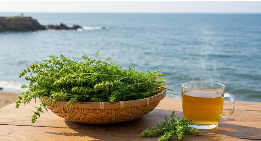 봄이 주는 선물, 쑥