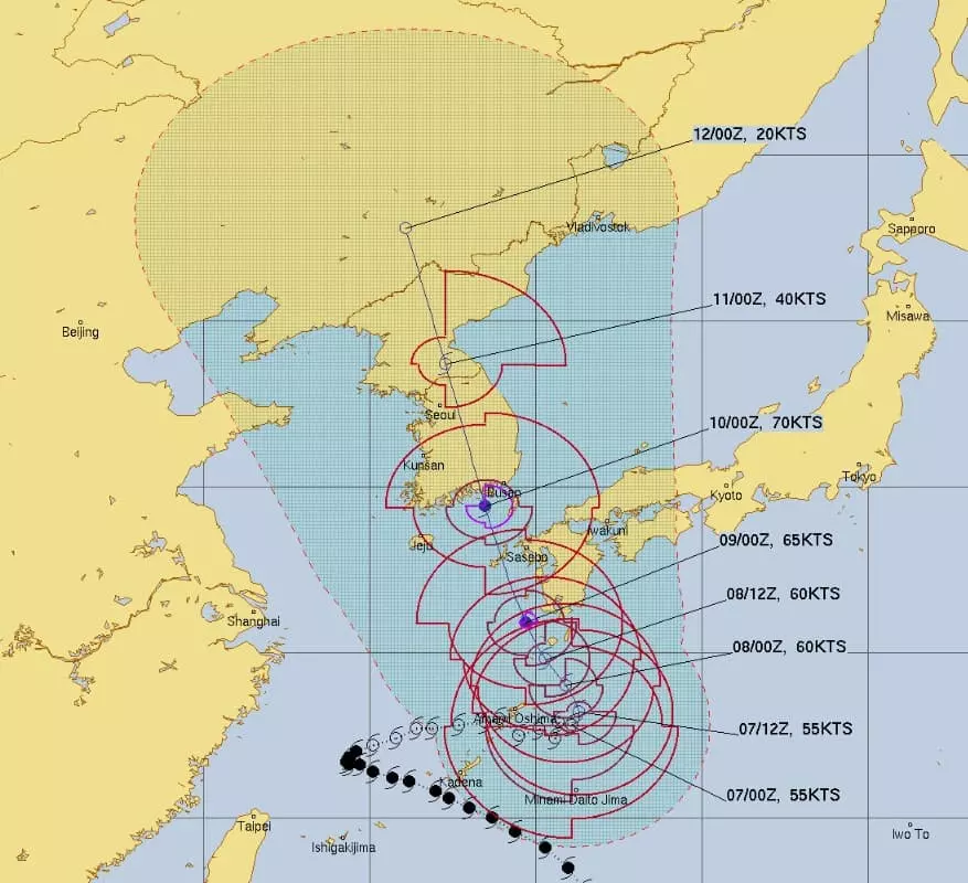 태풍 카눈 "한반도 관통한다" 예상경로 대비법