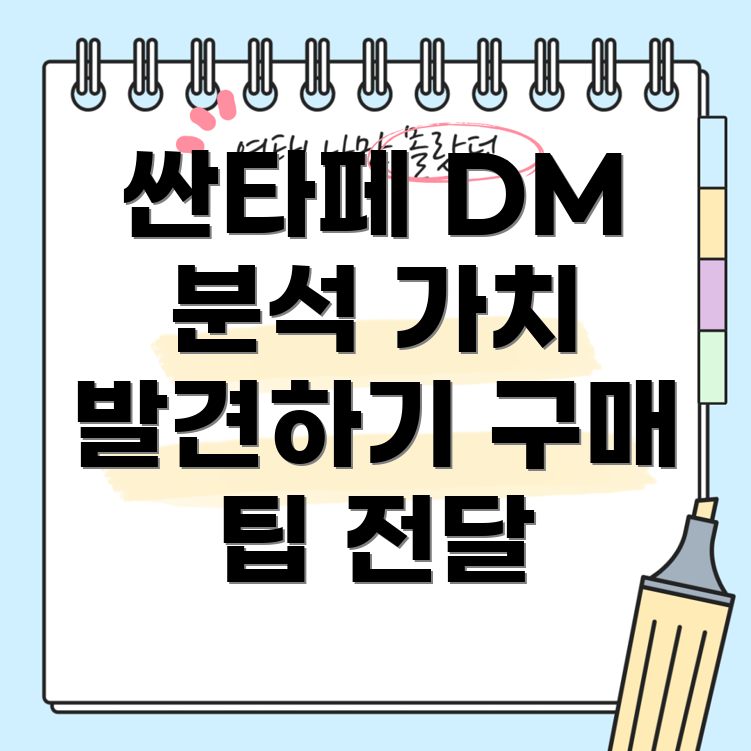 싼타페 DM 중고차