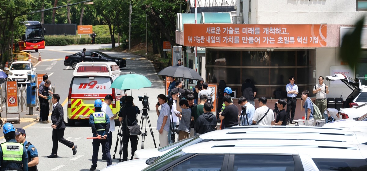 5명 사망, 유족에게 시신 인도... 사고 원인 조사 