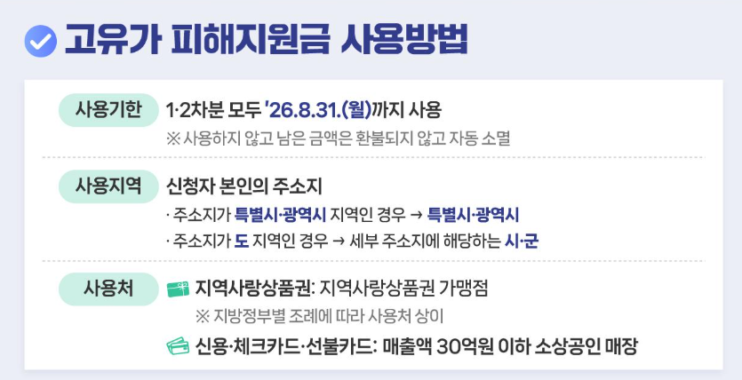 고유가 피해지원금