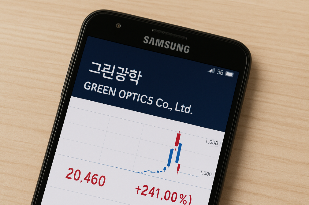 그린광학 상장 첫날 급등락, 이유가 뭘까?