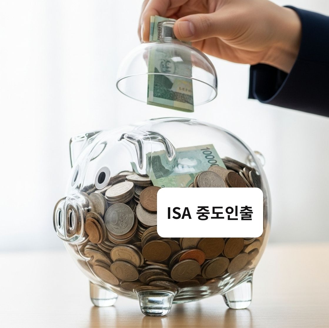 ISA 계좌, 중도인출이 가능한가요?