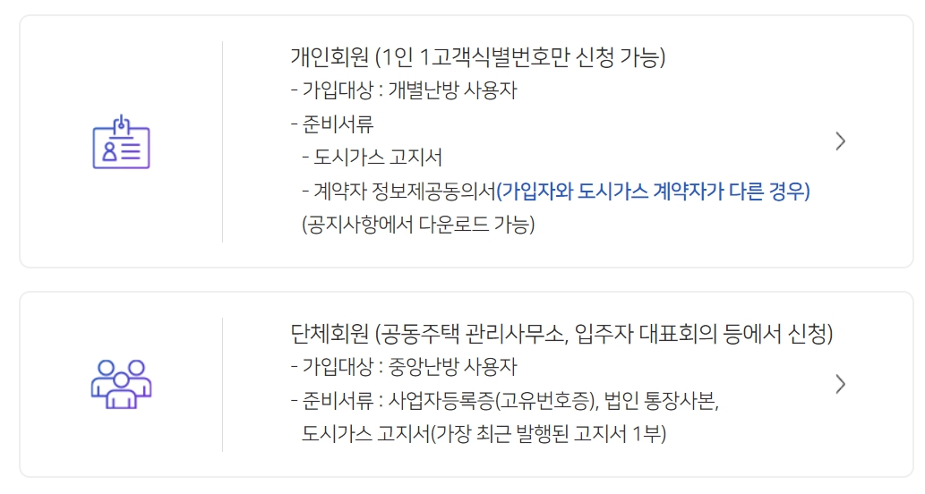 도시가스 절약 캐시백 신청 홈페이지 지급일정보