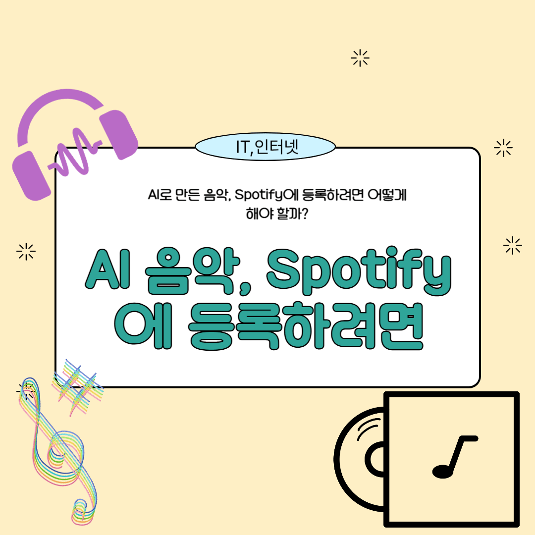 AI로 만든 음악, Spotify등록