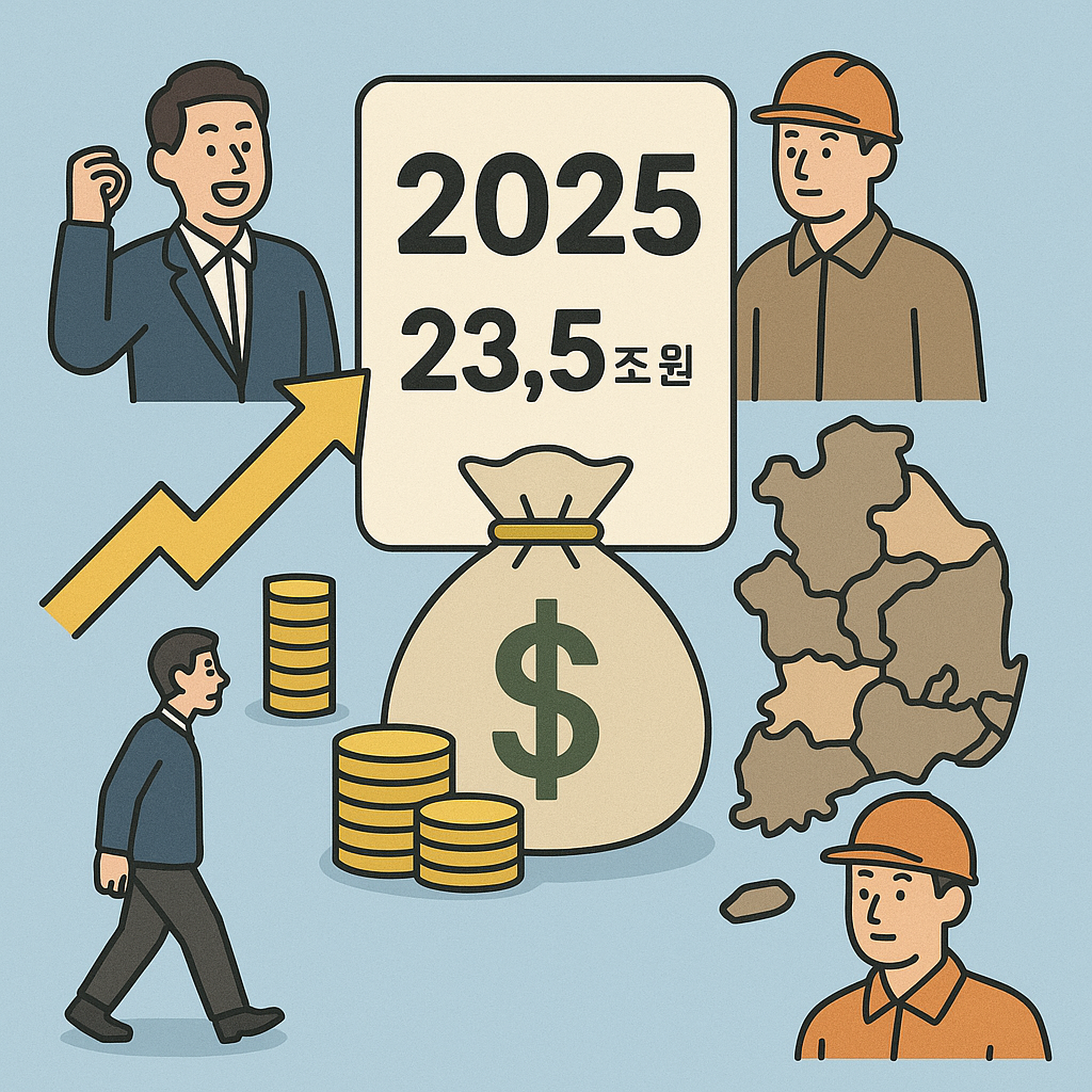 2025년 정부 추경 예산 총정리, 놓치면 손해