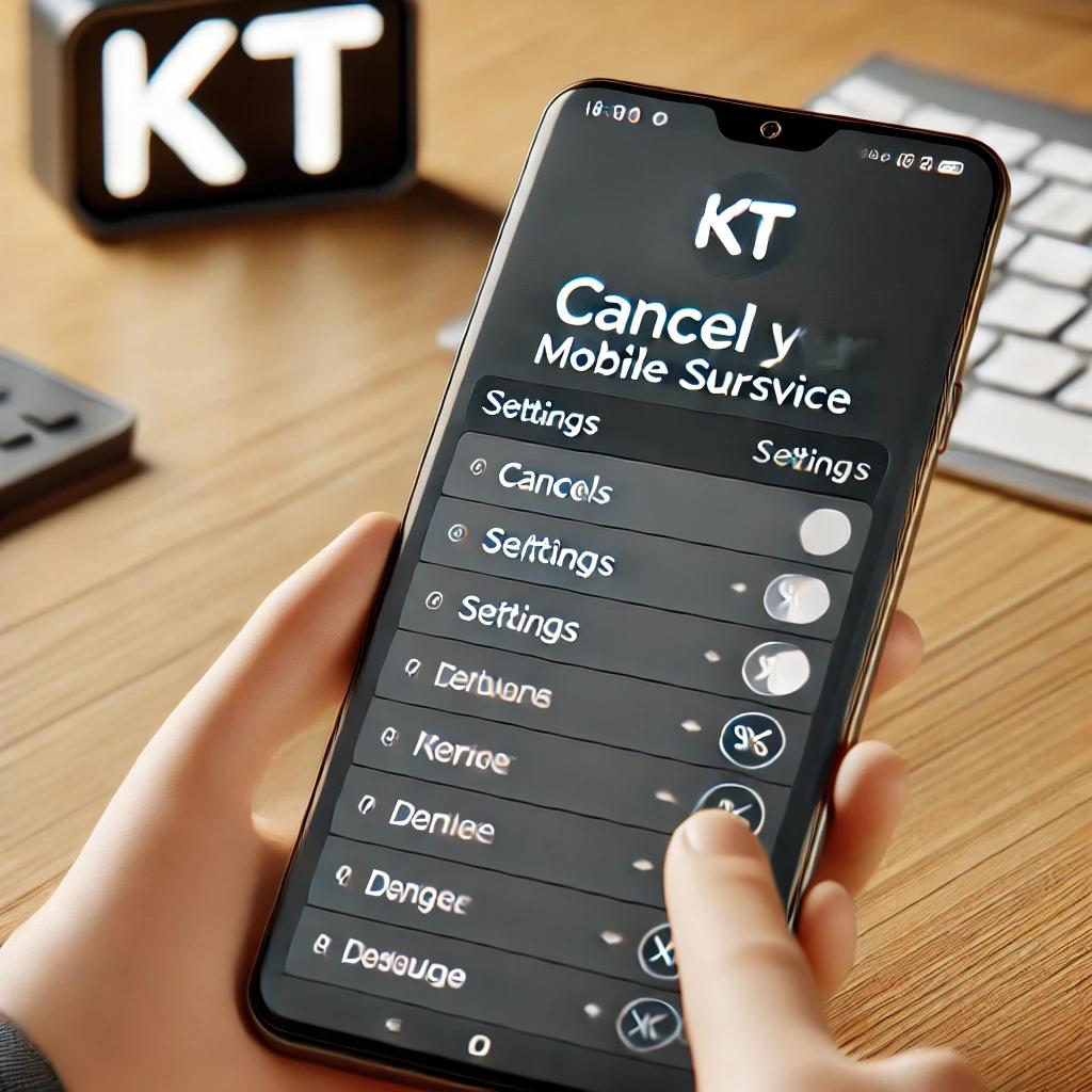kt 알뜰폰 해지방법