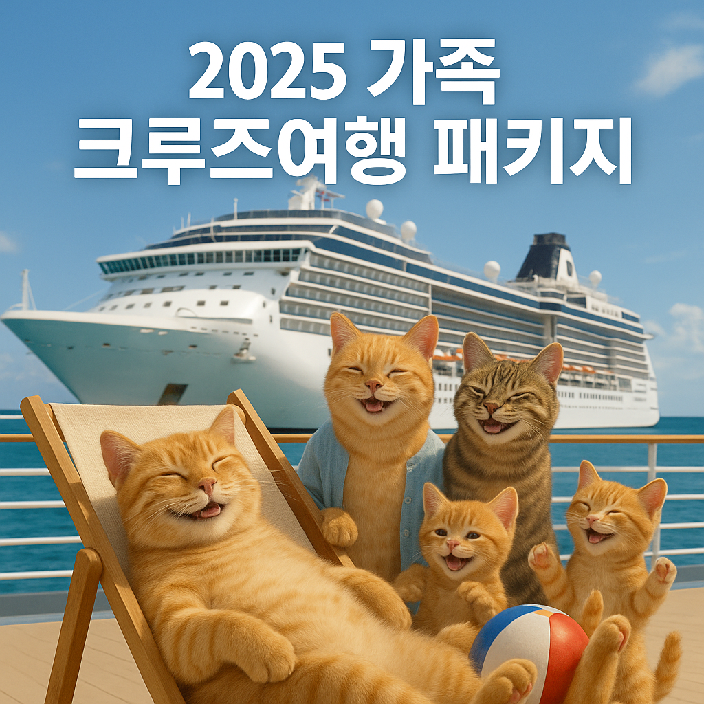 2025 가족 크루즈여행 패키지