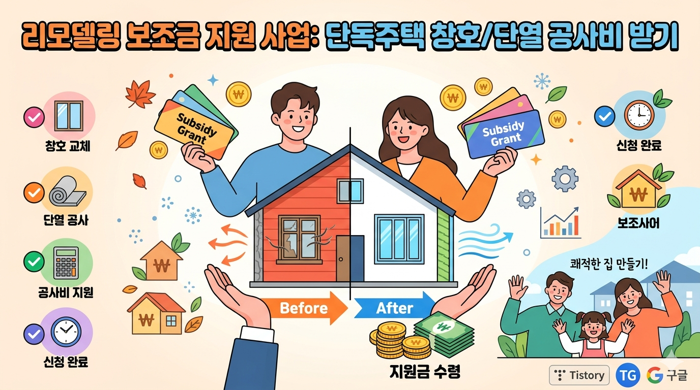 리모델링 보조금 지원 사업