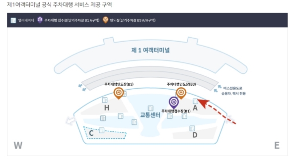 인천공항 발레파킹 이용방법1