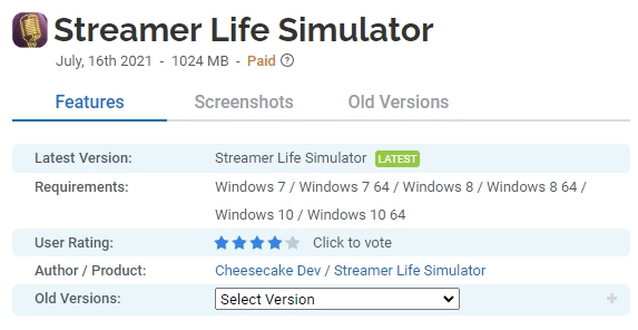 Streamer-Life-Simulator