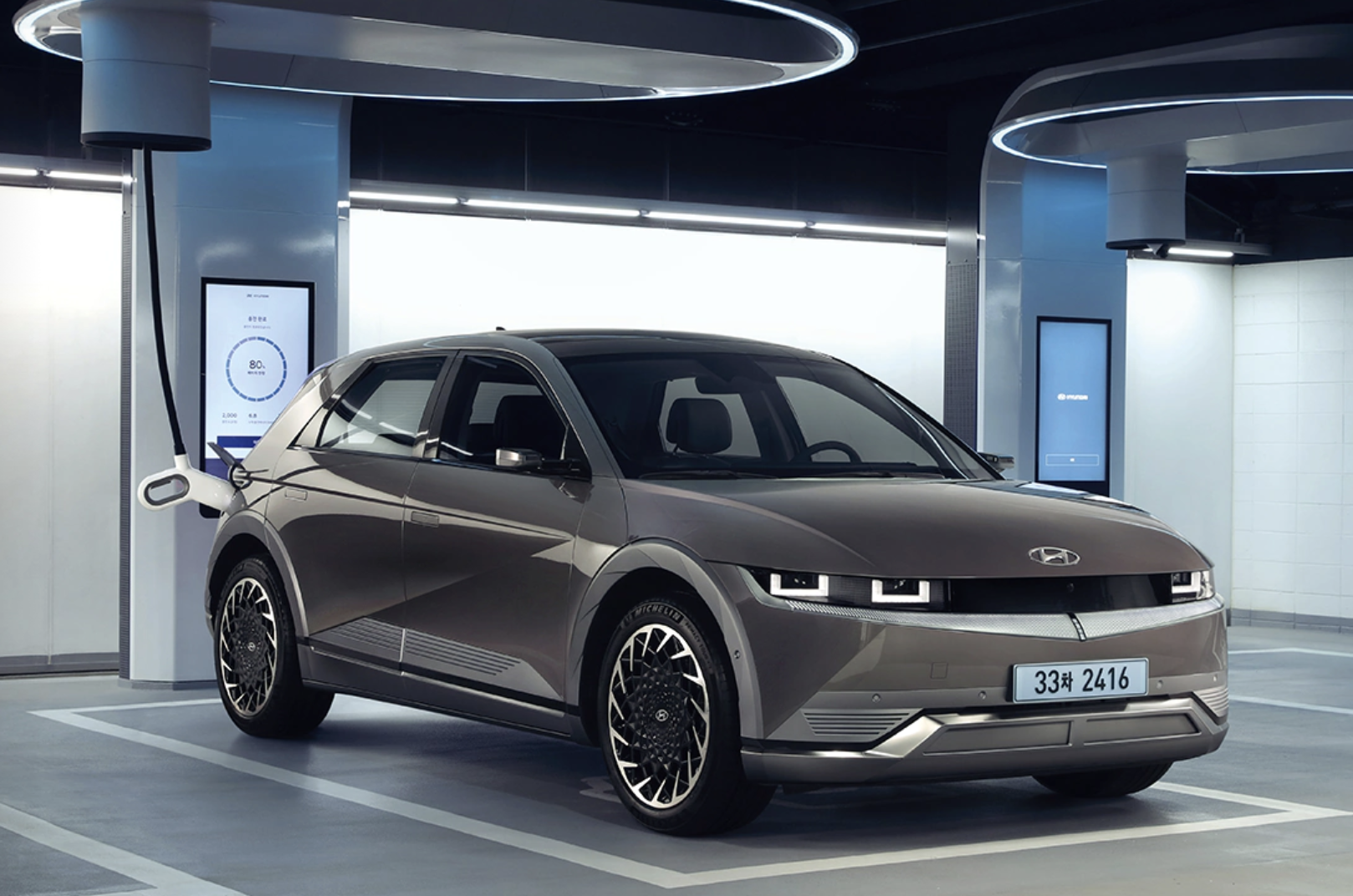 전기차-아이오닉5-충전모습