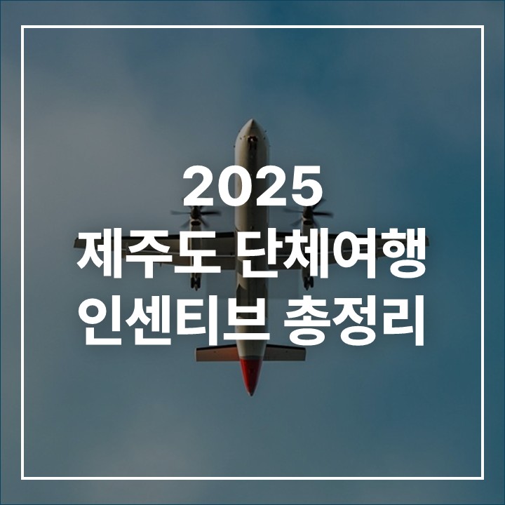제주도 단체관광 3만원 받는 방법 총정리