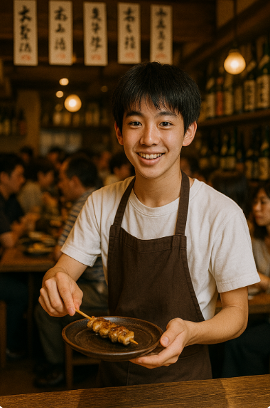 일본 대학 한국 유학생 아르바이트 관련 사진