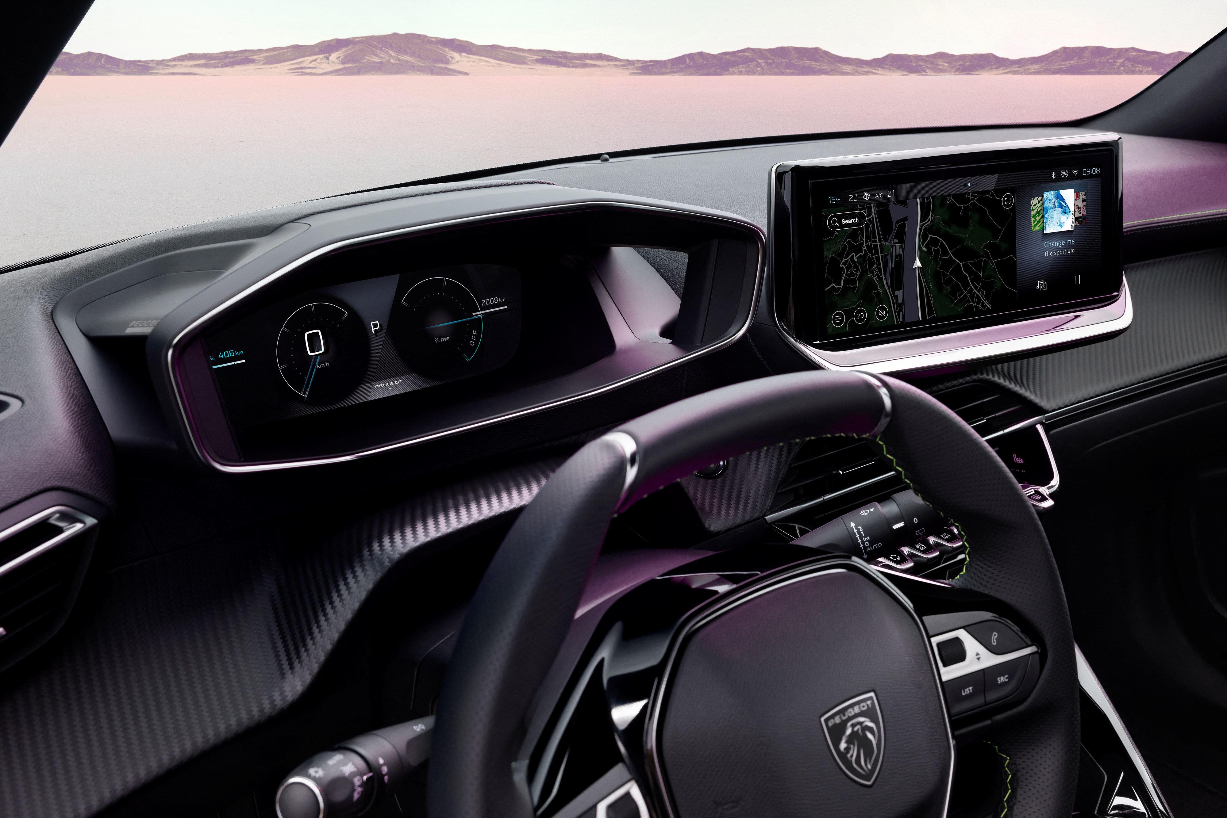 2024 뉴 푸조 2008 SUV 실내 사진